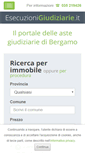 Mobile Screenshot of esecuzionigiudiziarie.it